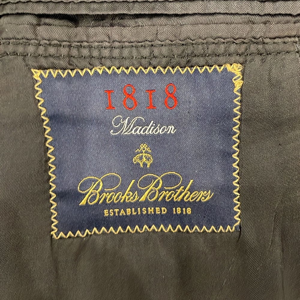 Brooks Brothers Midnight Navy Madison Suit Jacket - 040 - Picture 3 of 7